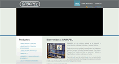 Desktop Screenshot of gabapel.com.ar