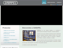 Tablet Screenshot of gabapel.com.ar